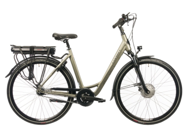 Bicicletă electrică CORWIN, 28 Inch, Gri 