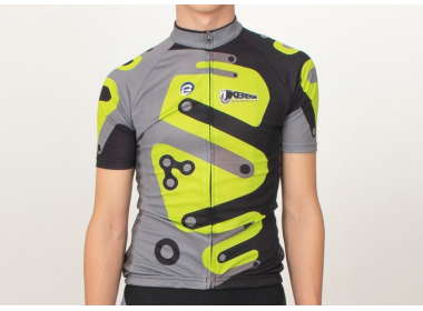 Tricou ciclism cu maneca scurta KEREKVAR STANDARD verde