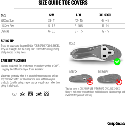 GripGrap Road Windproof Toe Covers
